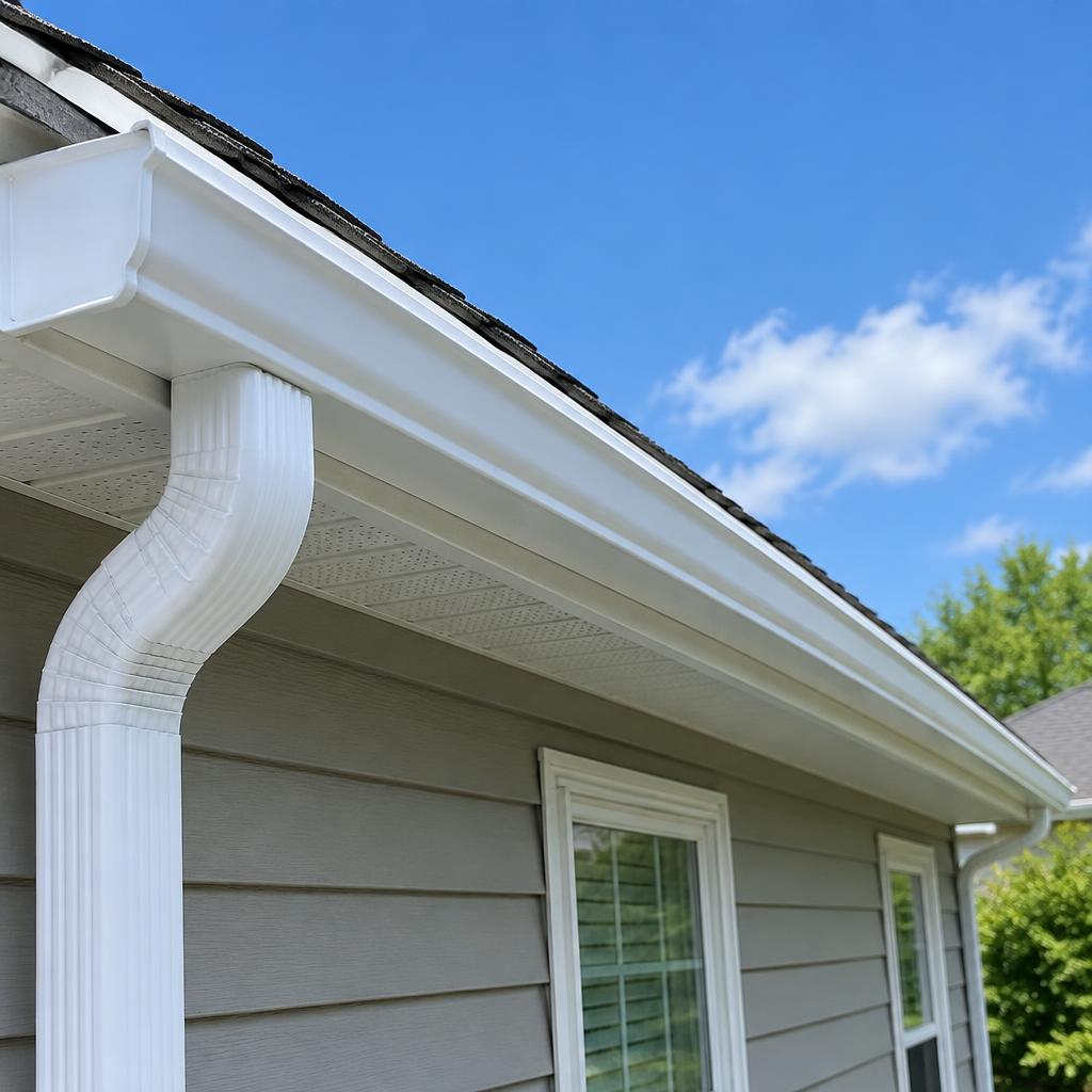 Illustrative image: gutter cleaning